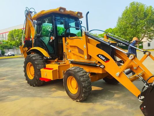 420F Gebruikte Caterpillar Backhoe Loader