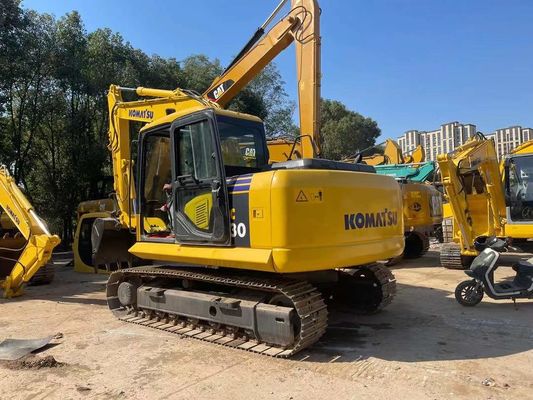 Originele Japanse PC130-7 Gebruikte Komatsu Crawler Graafmachine Met Hydraulische Duim