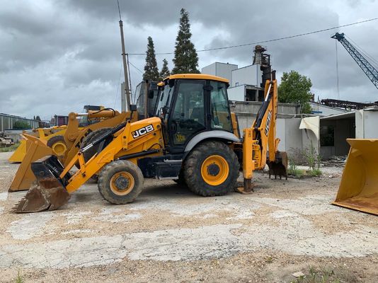 2020 Jaar JCB 3CX ECO Gebruikte tractor lader boormachine 4 wielen hoge productiviteit