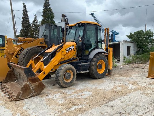 2020 Jaar JCB 3CX ECO Gebruikte tractor lader boormachine 4 wielen hoge productiviteit