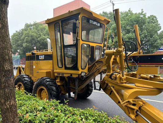 Originele Japanse 140H Caterpillar Motor Grader tweedehands veiligheidsoperatie
