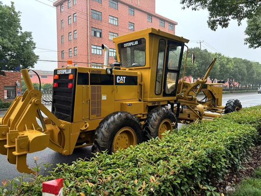 Originele Japanse 140H Caterpillar Motor Grader tweedehands veiligheidsoperatie