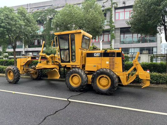 Originele Japanse 140H Caterpillar Motor Grader tweedehands veiligheidsoperatie