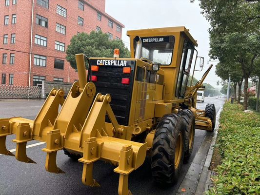 Originele Japanse 140H Caterpillar Motor Grader tweedehands veiligheidsoperatie