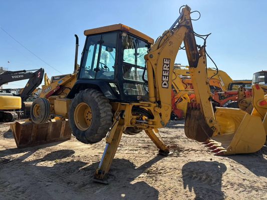 Hoge efficiëntie Amerikaanse gebruikte baggerlader 310SE John Deere baggerlader