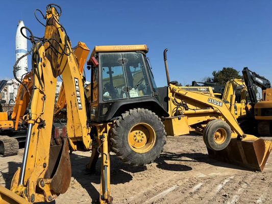 Hoge efficiëntie Amerikaanse gebruikte baggerlader 310SE John Deere baggerlader