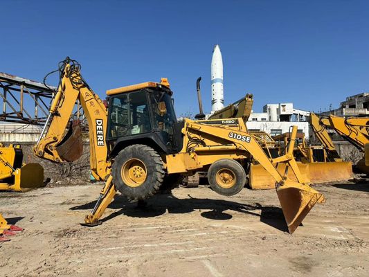 Hoge efficiëntie Amerikaanse gebruikte baggerlader 310SE John Deere baggerlader