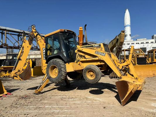Hoge efficiëntie Amerikaanse gebruikte baggerlader 310SE John Deere baggerlader