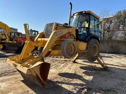 Hoge efficiëntie Amerikaanse gebruikte baggerlader 310SE John Deere baggerlader
