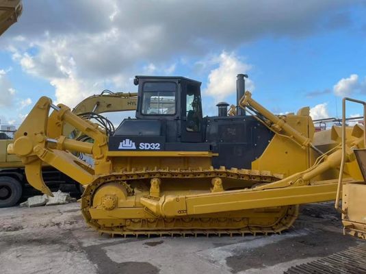 SHANTUI SD32 Gebruikte kruiper bulldozer zware hydraulische dozer tweedehands
