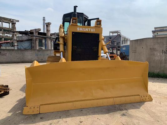6 Way Blade SHANTUI SD22 Tweedehands Bulldozer Met Hydraulische Ripper
