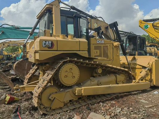 Originele Japan Visie Gebruikte Crawler Bulldozer Veiligheid Operatie CAT D6R LGP Dozer