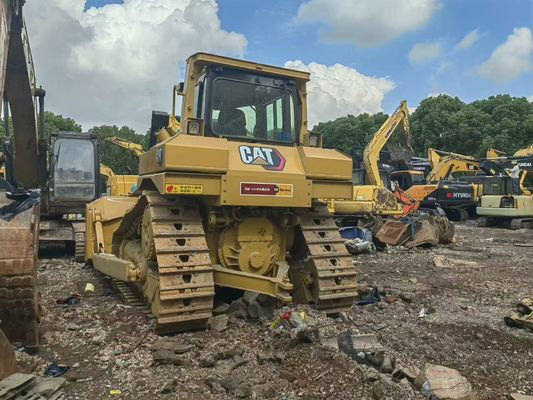 Originele Japan Visie Gebruikte Crawler Bulldozer Veiligheid Operatie CAT D6R LGP Dozer