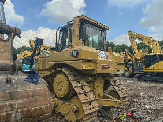 Originele Japan Visie Gebruikte Crawler Bulldozer Veiligheid Operatie CAT D6R LGP Dozer