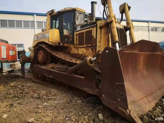 Oorspronkelijke kleur D8R LGP Gebruikte Caterpillar Bulldozer Met Hydraulische Ripper