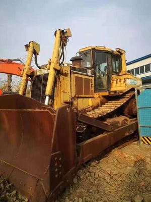 Oorspronkelijke kleur D8R LGP Gebruikte Caterpillar Bulldozer Met Hydraulische Ripper