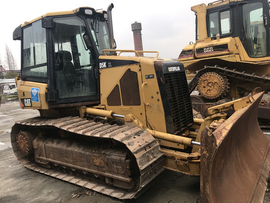 6 Way Blade Gebruikt Crawler Gemonteerde Bulldozer Caterpillar D5K XL Originele kleur