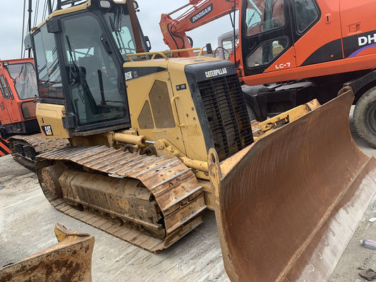 6 Way Blade Gebruikt Crawler Gemonteerde Bulldozer Caterpillar D5K XL Originele kleur