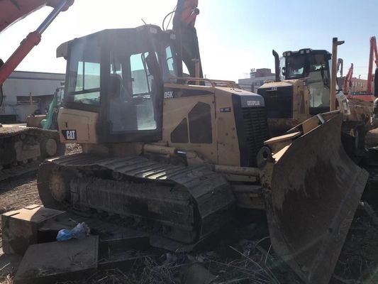 Breed gebruikte schoenen Crawler Bulldozer Caterpillar D5K LGP tweedehands Bulldozer