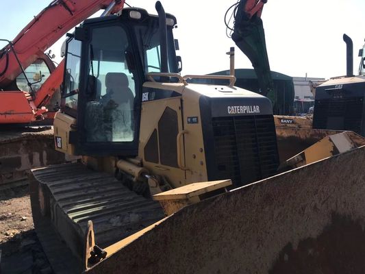 Breed gebruikte schoenen Crawler Bulldozer Caterpillar D5K LGP tweedehands Bulldozer
