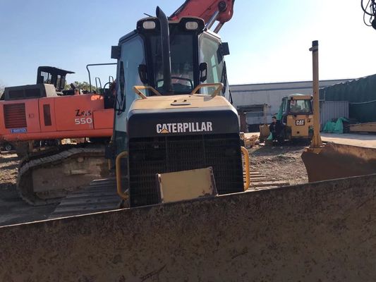Breed gebruikte schoenen Crawler Bulldozer Caterpillar D5K LGP tweedehands Bulldozer
