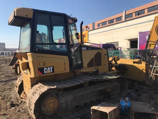 Breed gebruikte schoenen Crawler Bulldozer Caterpillar D5K LGP tweedehands Bulldozer