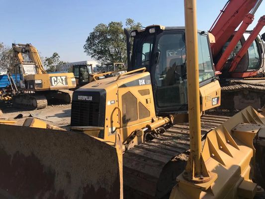 Breed gebruikte schoenen Crawler Bulldozer Caterpillar D5K LGP tweedehands Bulldozer
