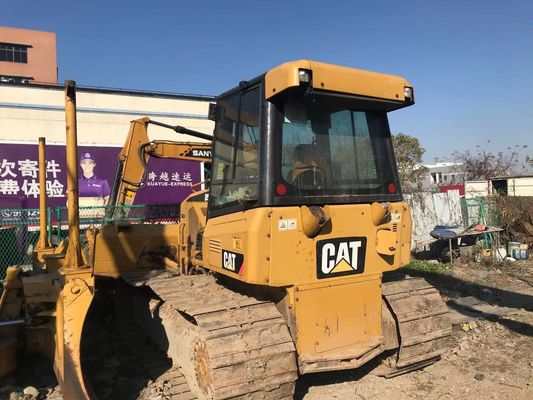 Breed gebruikte schoenen Crawler Bulldozer Caterpillar D5K LGP tweedehands Bulldozer