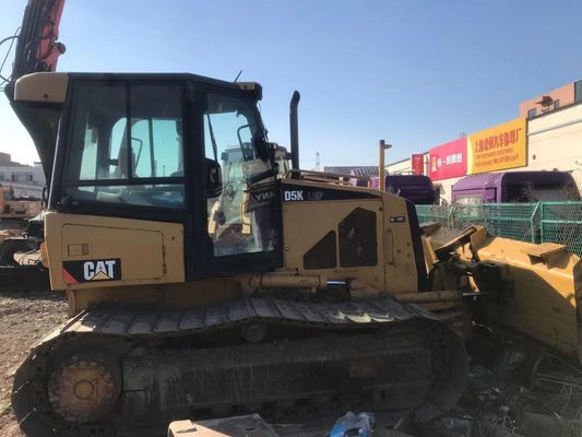 Breed gebruikte schoenen Crawler Bulldozer Caterpillar D5K LGP tweedehands Bulldozer