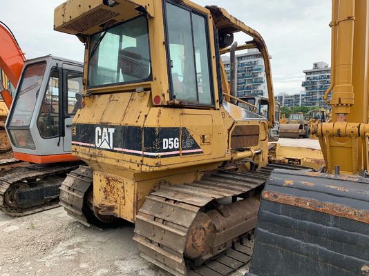 Originele Japanse D5G LGP Gebruikte Caterpillar Bulldozer Stabiel functioneren Brandstofverbruik