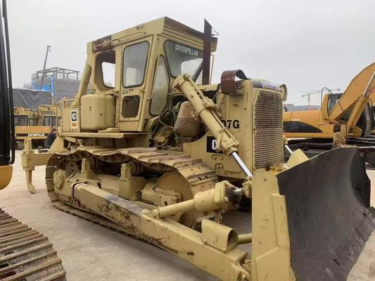 Krachtige tweedehands Caterpillar D7G Dozer Energie-efficiëntie 6 Way Blade
