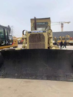 Krachtige tweedehands Caterpillar D7G Dozer Energie-efficiëntie 6 Way Blade