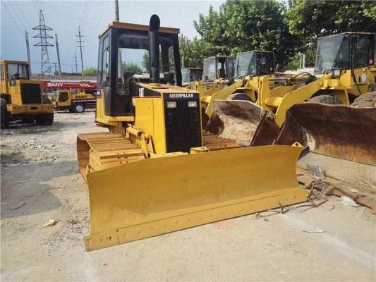 6 Way Blade Mini Gebruikte Bulldozer Caterpillar D4C LGP Crawler Gemonteerde Bulldozer