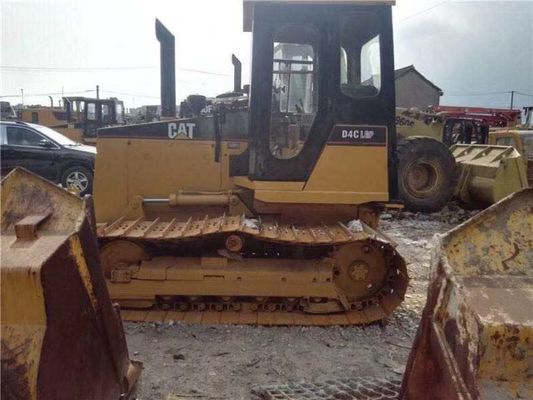 6 Way Blade Mini Gebruikte Bulldozer Caterpillar D4C LGP Crawler Gemonteerde Bulldozer