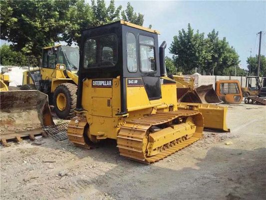 6 Way Blade Mini Gebruikte Bulldozer Caterpillar D4C LGP Crawler Gemonteerde Bulldozer