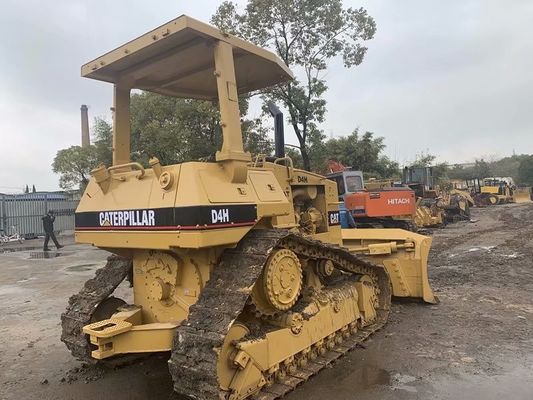 Gebruikte Crawler CAT D4H Bulldozer Verf Kleur Hoge aandrijving Gemakkelijke bediening