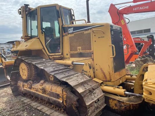 Originele kleur Caterpillar D6N XL Gebruikte kleine bulldozer met hydraulische scheurmachine