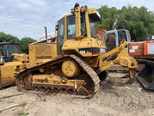 Originele kleur Caterpillar D6N XL Gebruikte kleine bulldozer met hydraulische scheurmachine