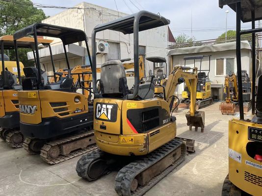 Caterpillar 301.5CR tweedehands graafmachine Mini Grootte met originele kleur
