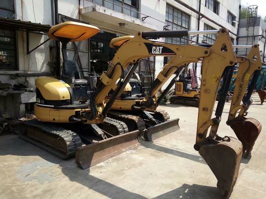 Originele kleur 303 CR Gebruikte CAT-graafmachine Energie-efficiëntie Gebruikte CAT-mini-graafmachine