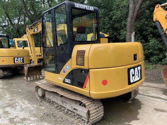 Compact Caterpillar 306D Mini Crawler Excavator Originele Japanse tweedehands