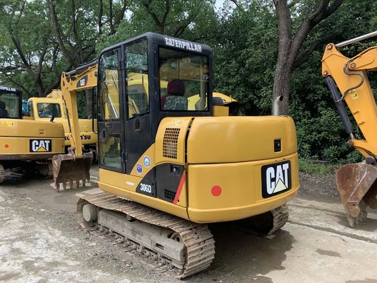 Compact Caterpillar 306D Mini Crawler Excavator Originele Japanse tweedehands