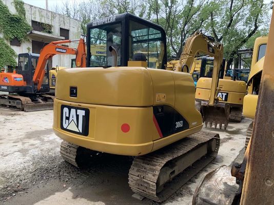 Compact Caterpillar 306D Mini Crawler Excavator Originele Japanse tweedehands