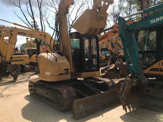Hydraulische Crawler Gebruikte CAT 308C Graafmachine Originele Japan gemakkelijk onderhoud