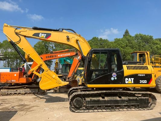 Originele Japan 312D Gebruikte Caterpillar Hoog efficiënt voor bouwplaats