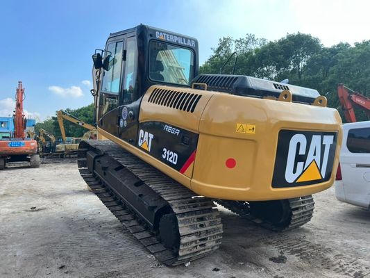 Originele Japan 312D Gebruikte Caterpillar Hoog efficiënt voor bouwplaats