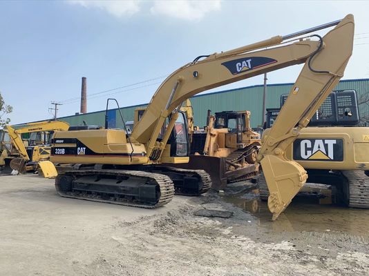 Hoge sterkte 320B Gebruikte CAT-graafmachine Veiligheid Operatie 20 ton graafmachine