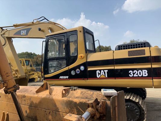 Hoge sterkte 320B Gebruikte CAT-graafmachine Veiligheid Operatie 20 ton graafmachine