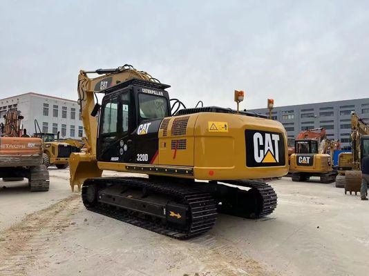 Caterpillar 320D Gebruikte CAT-graafmachine gemaakt in Japan voor de bouw 320B 320C 320D