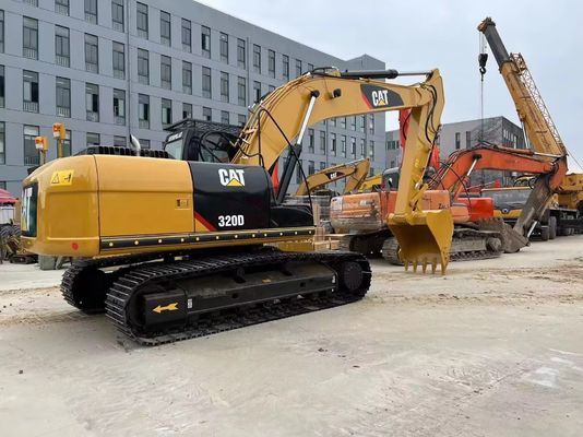Caterpillar 320D Gebruikte CAT-graafmachine gemaakt in Japan voor de bouw 320B 320C 320D